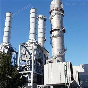 ph-14银河集团9873CM机械ph-14碳钢防腐脱硫塔